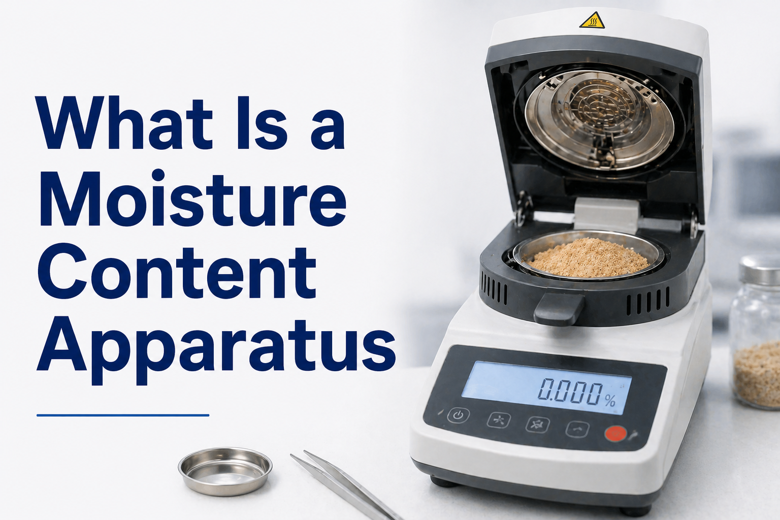 What Is a Moisture Content Apparatus