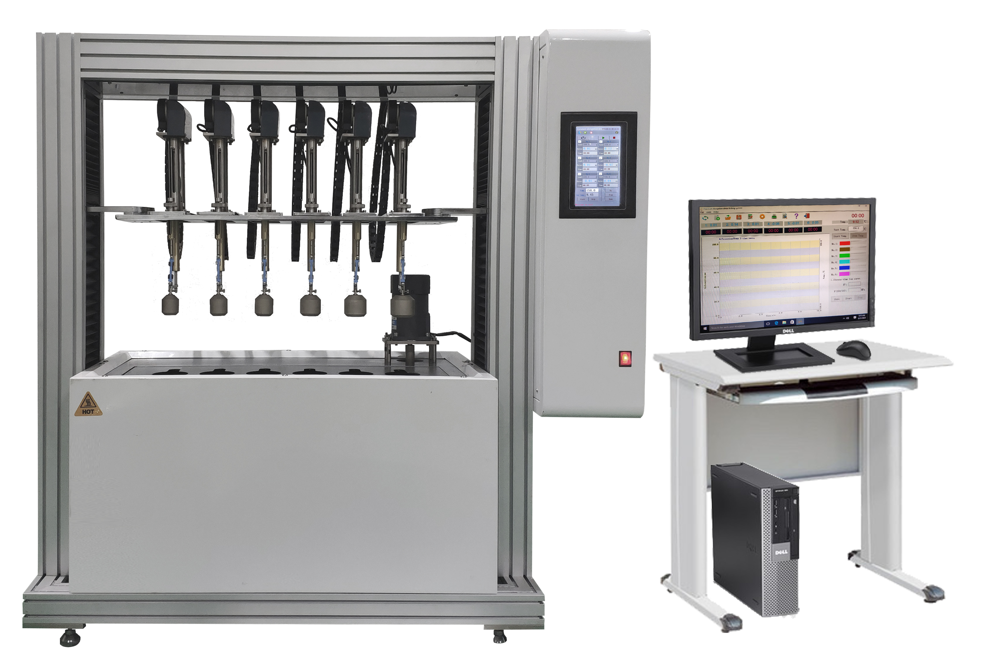 Good Quality Cheap Price Elongation Stress Tester for PE-UHMW with CE Certificate 