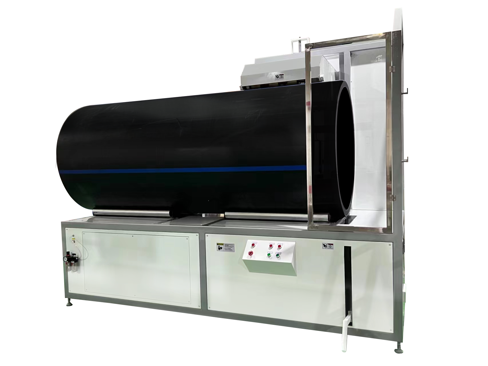 PE PVC Pipe Cutting And Chamfering Machine with CE Certificate 