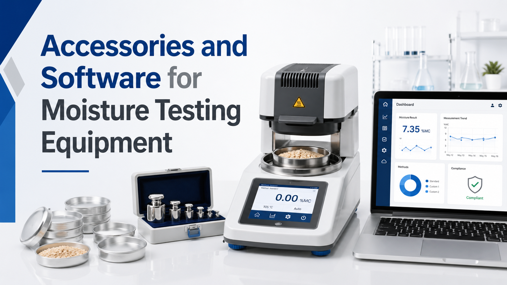 Accessories and Software for Moisture Testing Equipment